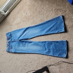 Levi ribcage flare jeans size 26
